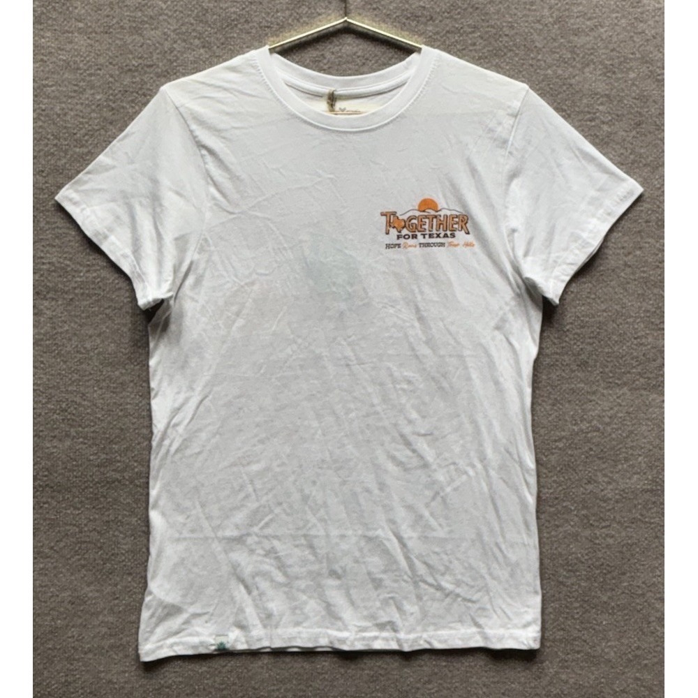 Sendero Provision Co T-Shirt Mens Medium White Austin Texas Together Tee NWT NEW